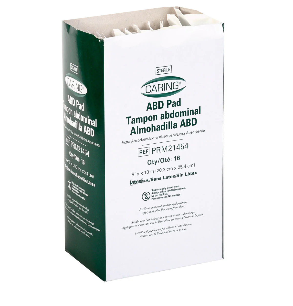 Sterile Abdominal Pad, 8″ x 10″ (case of 320)