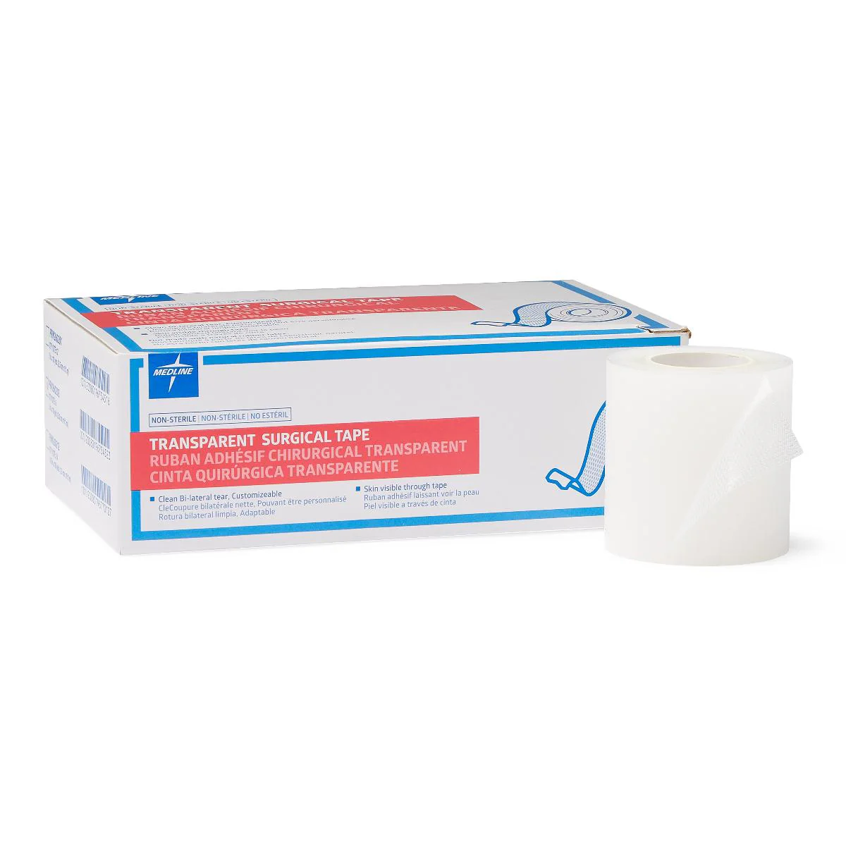Transparent Adhesive Tape, 2″ x 10 yd. (box of 6)