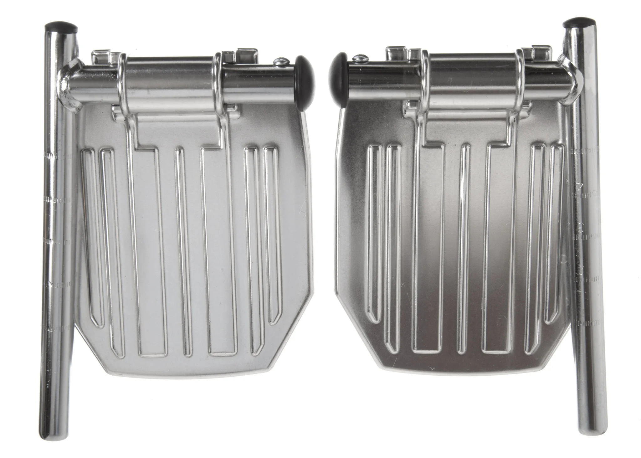 Aluminum Footplate Assembly for Excel 2000 Wheelchair  (pair of 2)