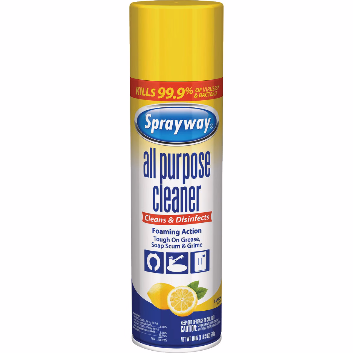 Sprayway 19 Oz. Lemon All Purpose Cleaner