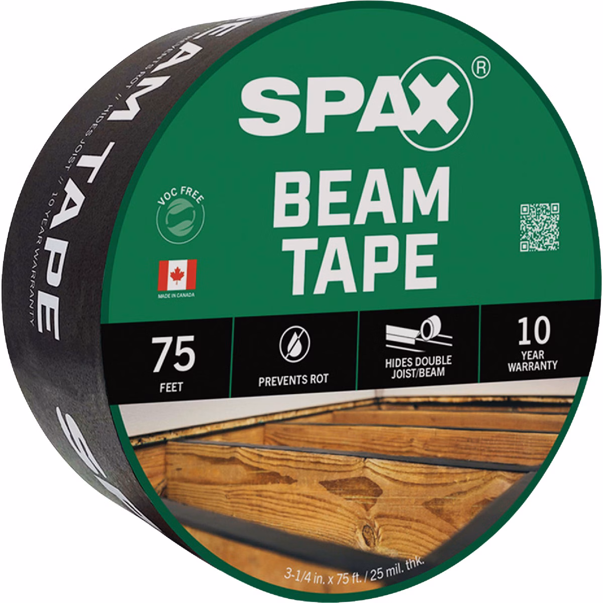 SPAX 3-1/4 In. x 75 Ft. Beam Tape