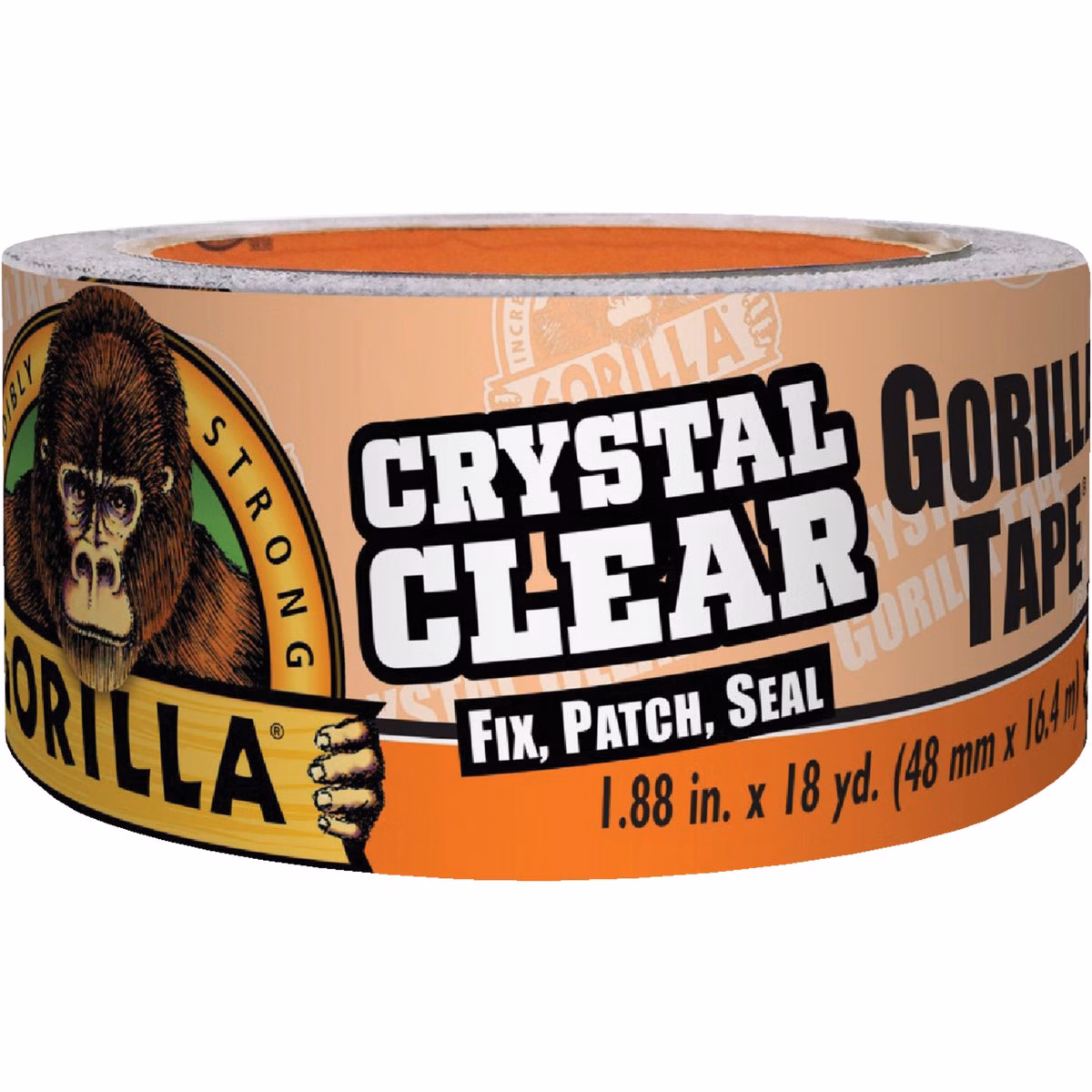 Gorilla 1.88 In. x 18 Yd. Crystal Clear Duct Tape, Clear