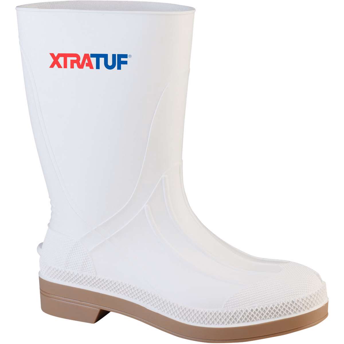 XtraTuf Men's Size 12 White PVC Shrimp Boot