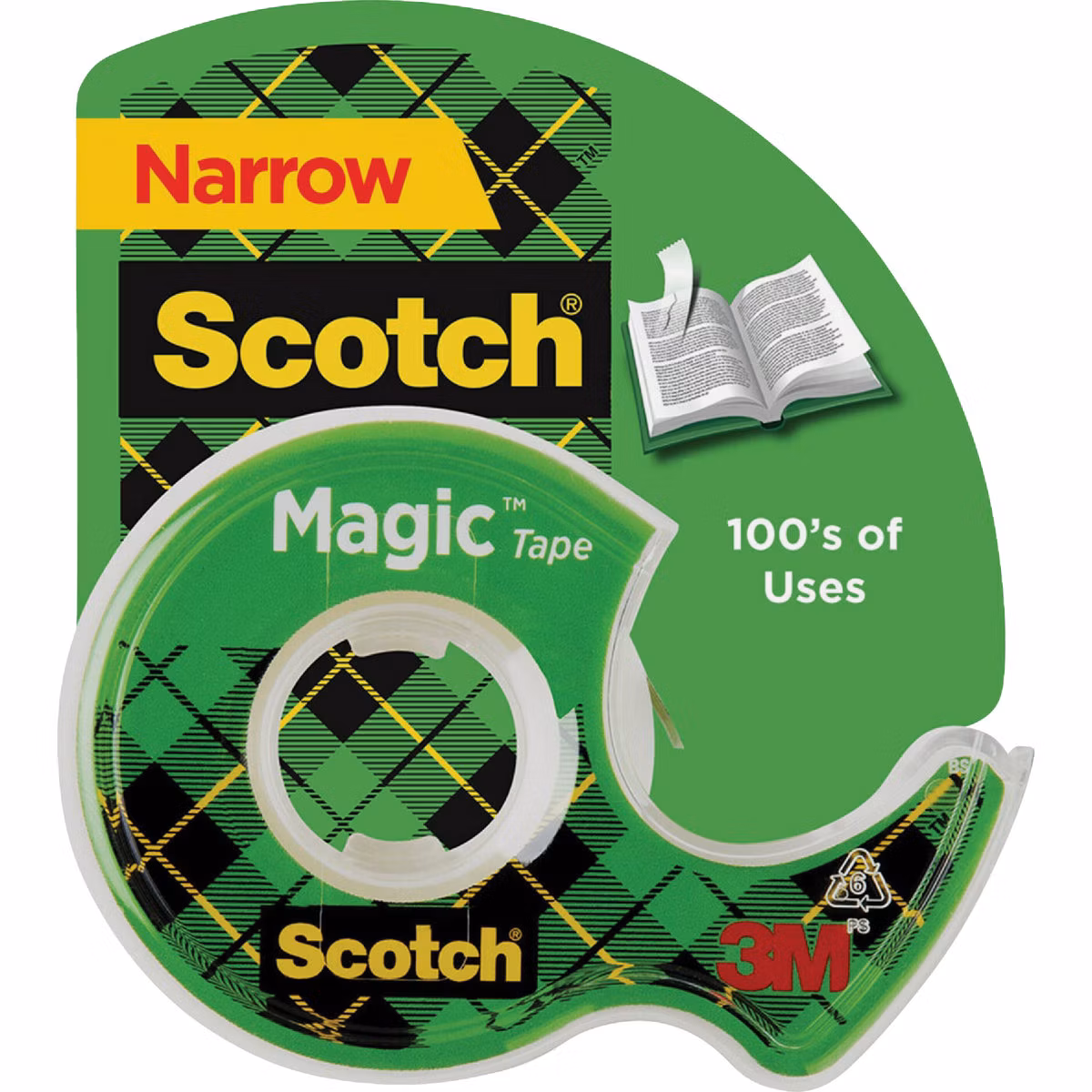 Scotch Magic Tape, 1/2 In. x 800 In.
