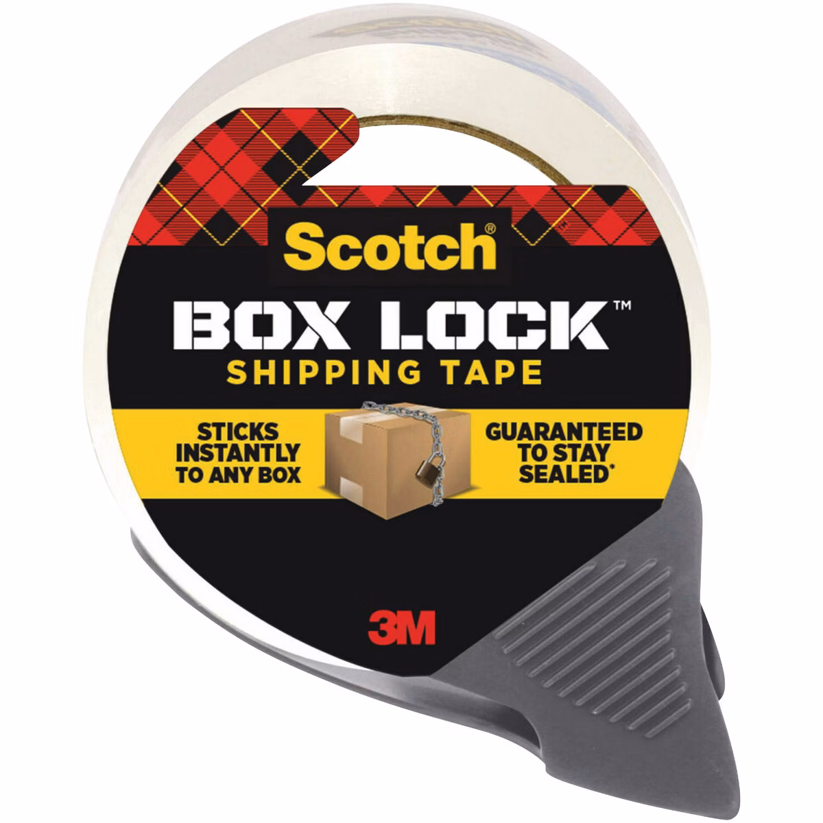 Scotch Box Lock 1.88 In. x 38.2 Yd. Clear Shipping Packaging Tape