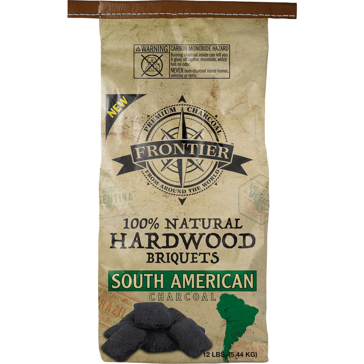 Royal Oak Frontier 12 Lb. 100% Natural Hardwood Briquets