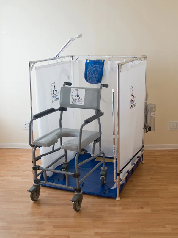 Standard Fawssit Portable Shower (36″w x 36″d x 48″h)
