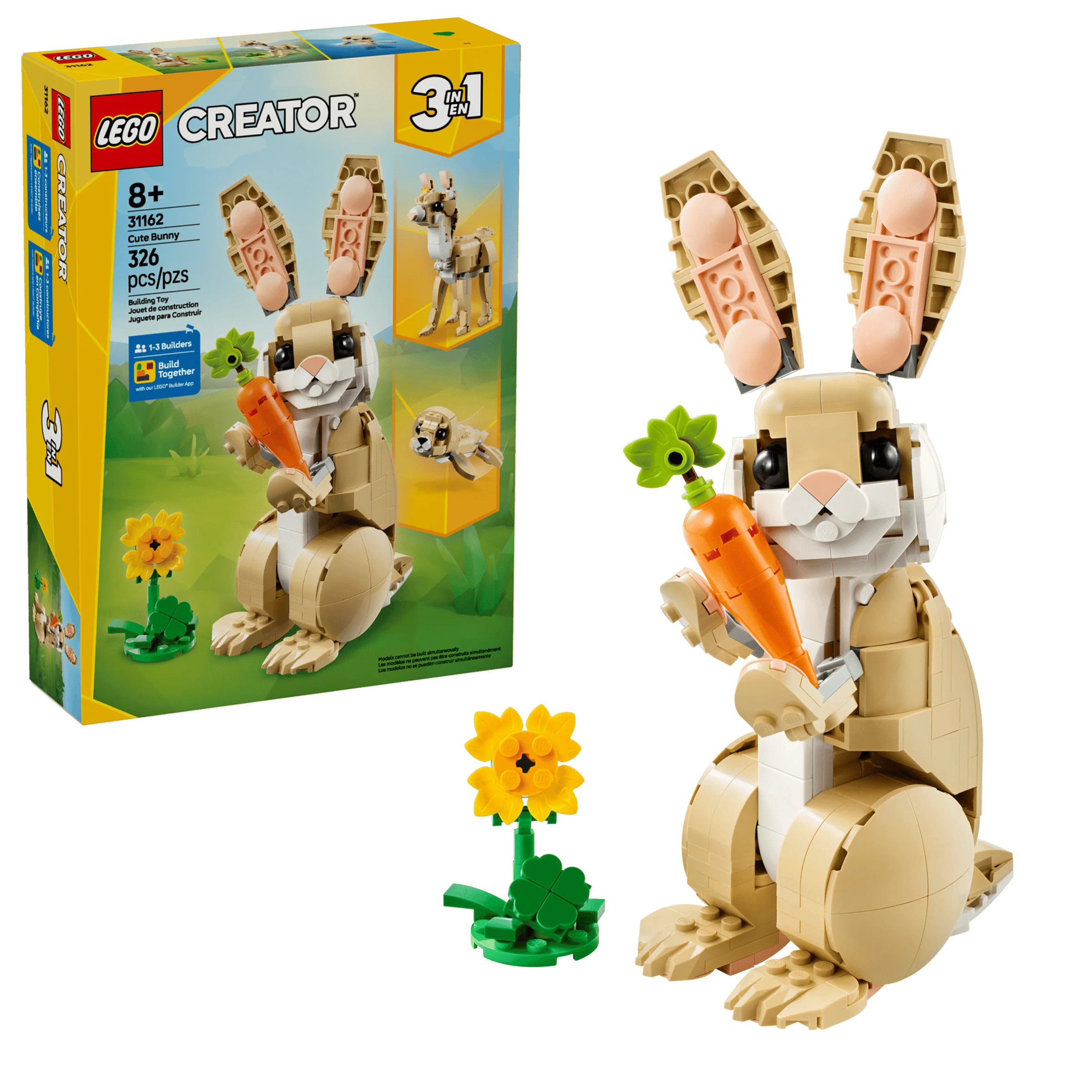 LEGO CREATOR 31162 CUTE BUNNY