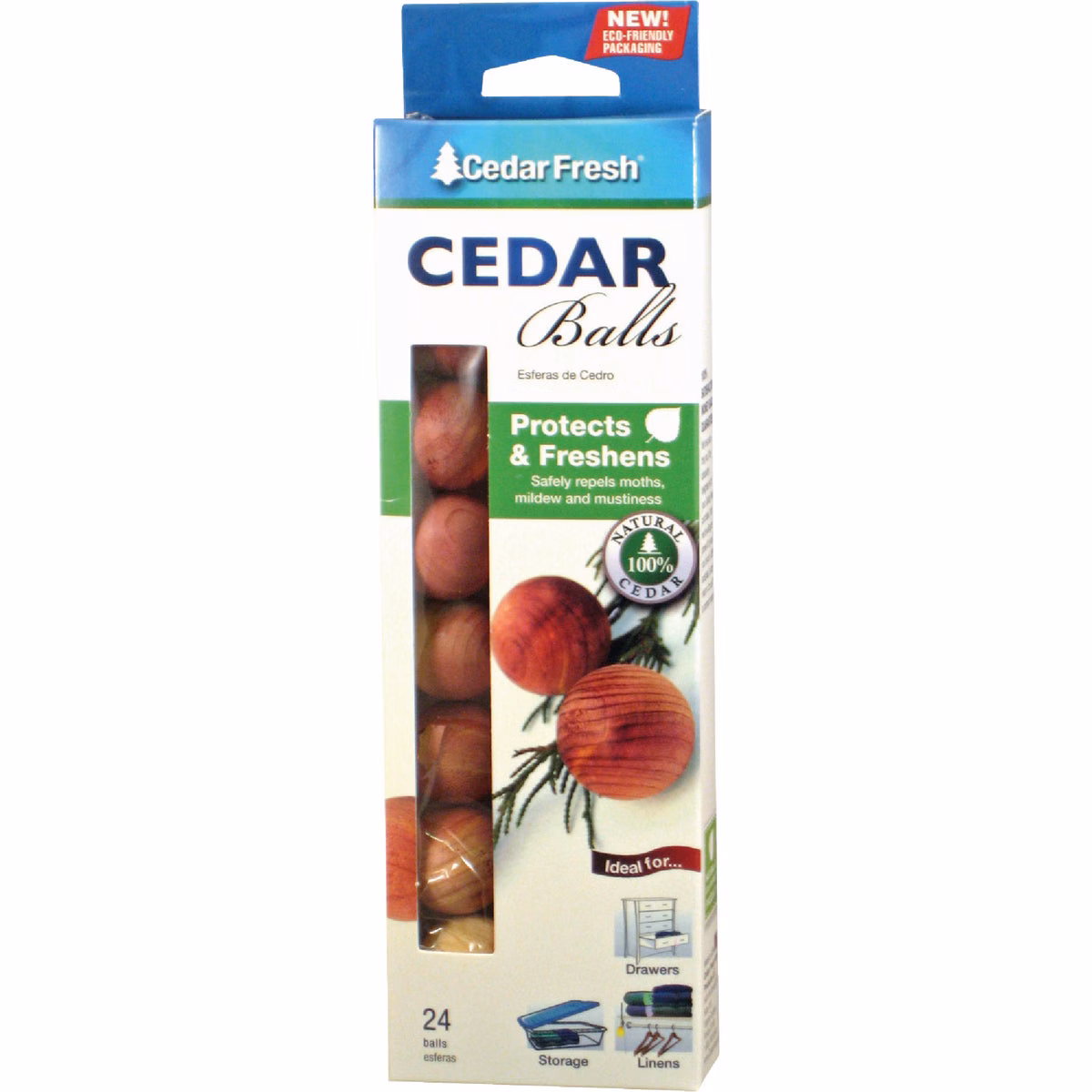 Cedar Fresh Cedar Wood Cedar Balls (24-Pack)