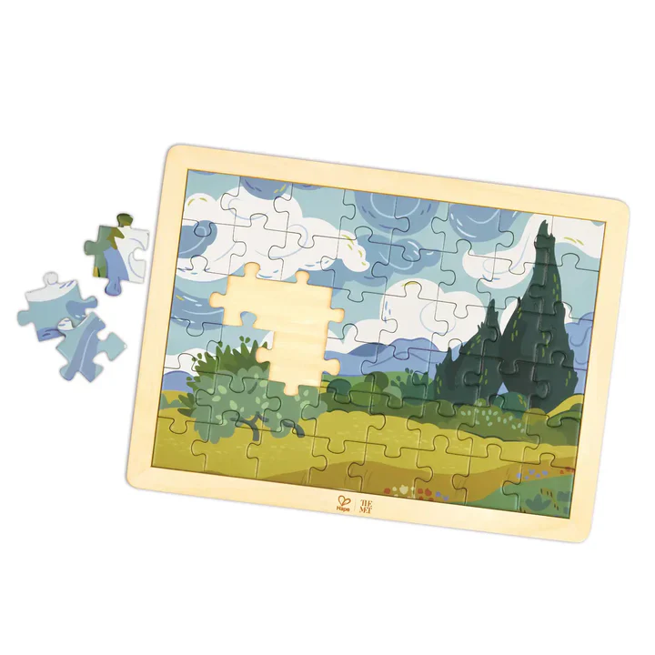 HAPExTHEMET VAN GOGH CYPRESS PUZZLE