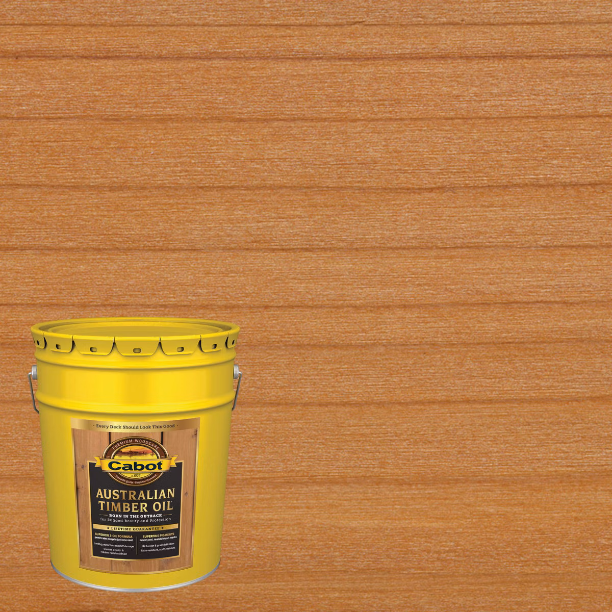 Cabot Australian Timber Oil, Honey Teak, 5 Gal.