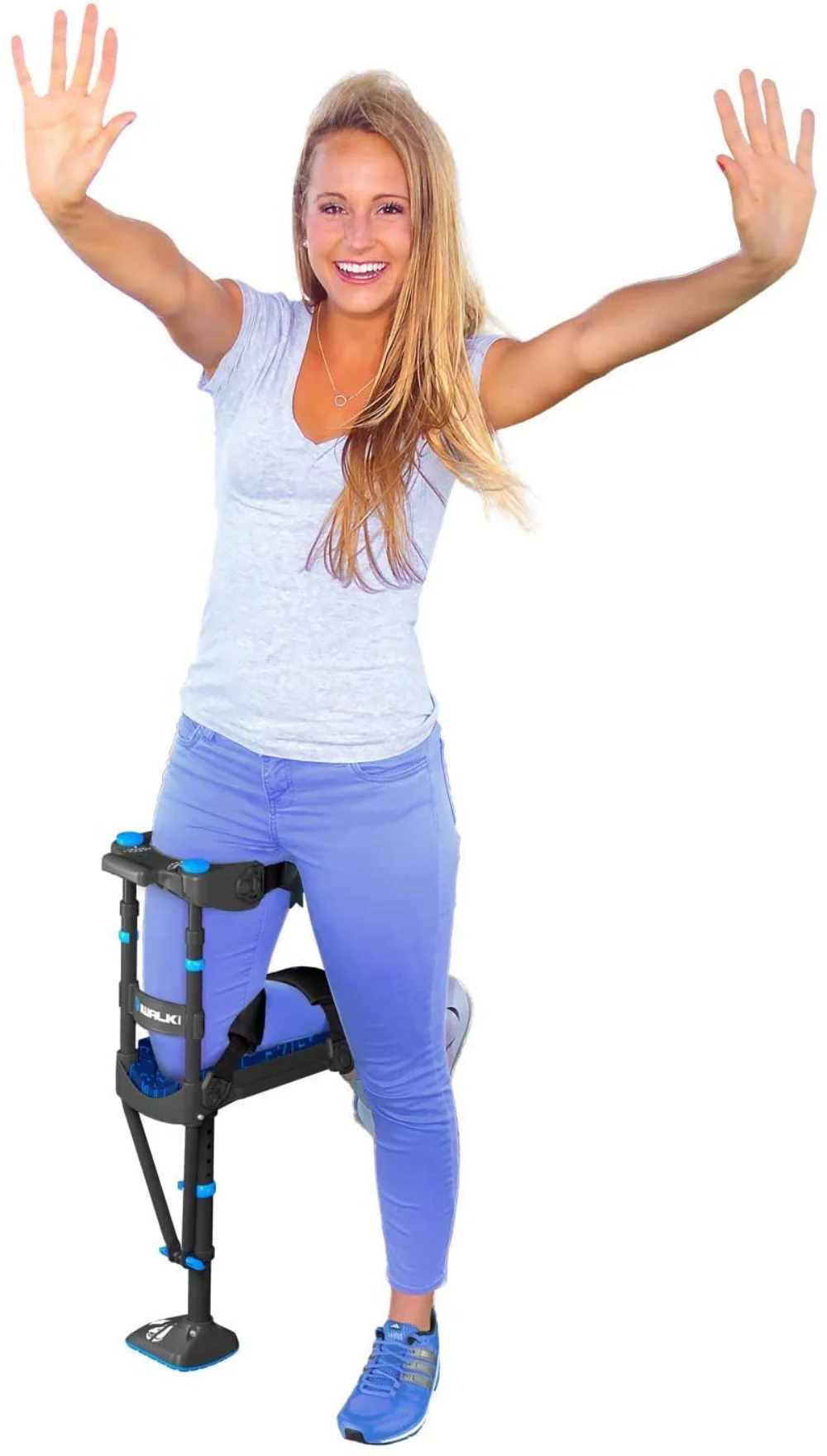 iWALK 3.0 Hands Free Crutch – Pain Free Knee Crutch – Alternative to Crutches