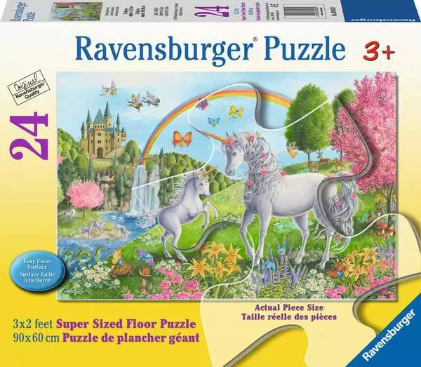 24: PRANCING UNICORNS FLOOR PUZZLE