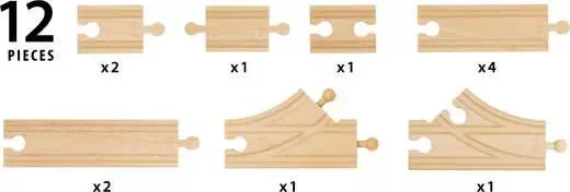 BRIO 636099 STARTER TRACK PACK