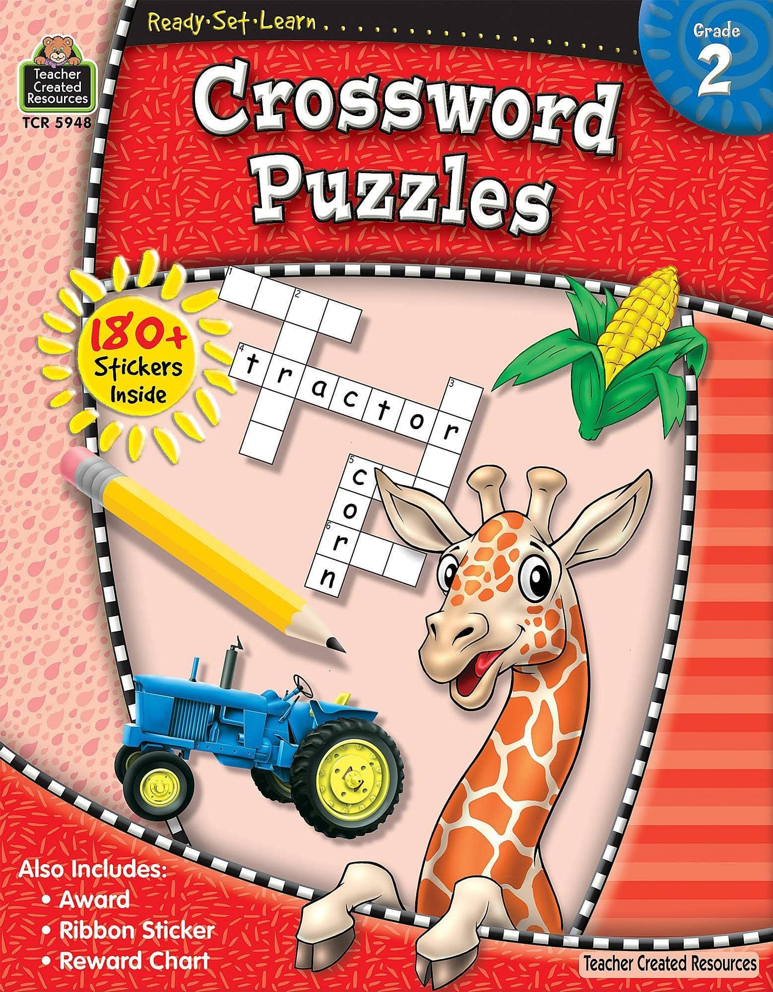 Ready-Set-Learn:  Crossword Puzzles Grade 2