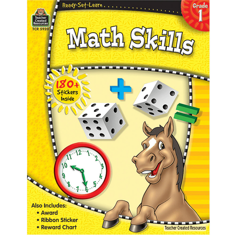 Ready-Set-Learn: Math Skills Grade 1