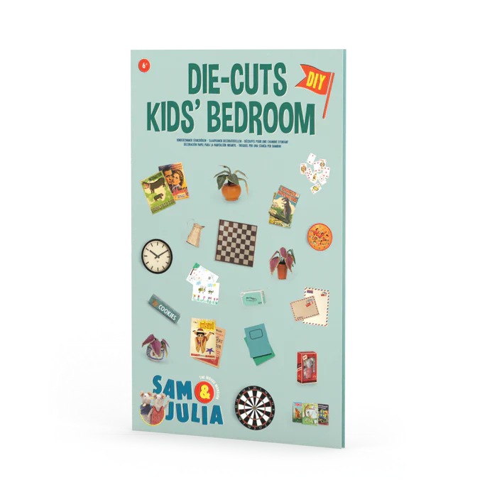MOUSE MANSION DIE CUT PRINTS KID’S BEDROOM