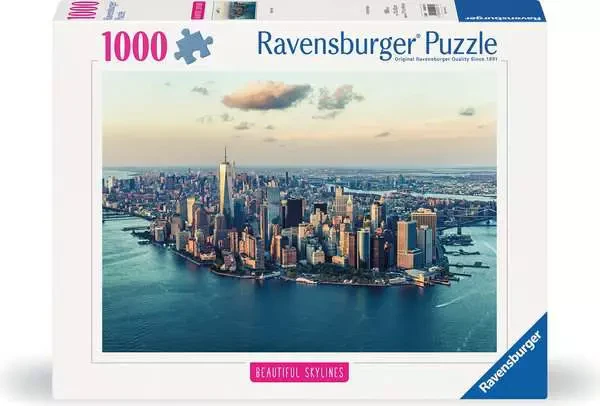 1000: BEAUTIFUL SKYLINES NEW YORK PUZZLE